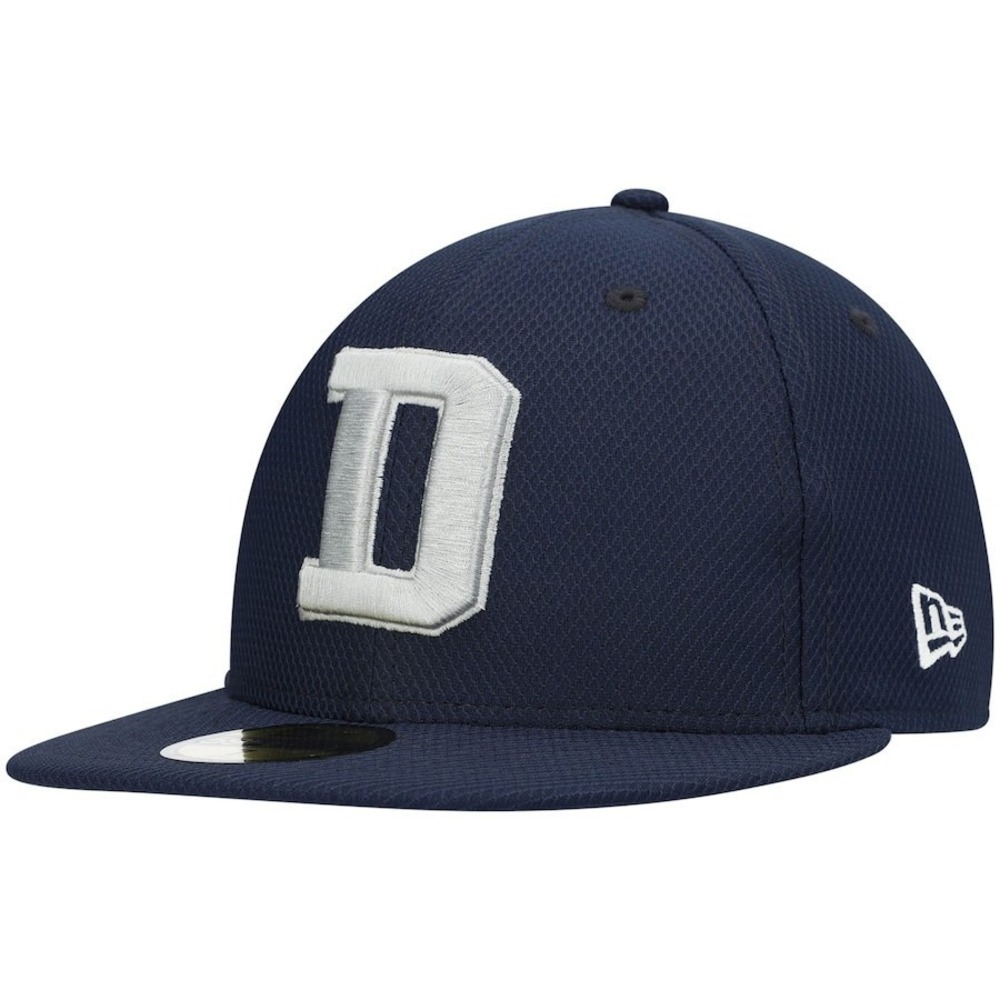 Dallas Cowboys New Era 59FIFTY Fitted Hat Navy Blue "D" Logo 7 1/4 NFL Cap